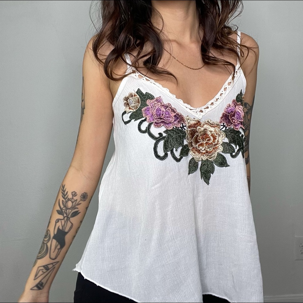 Charlotte Russe Floral Tank